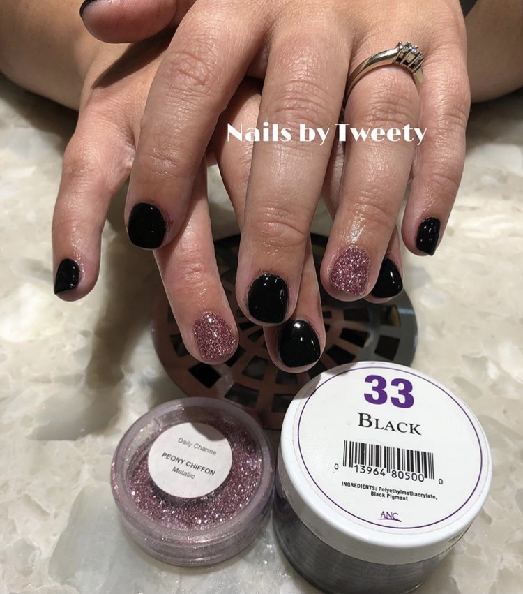 DP - Peony Chiffon and Black 33