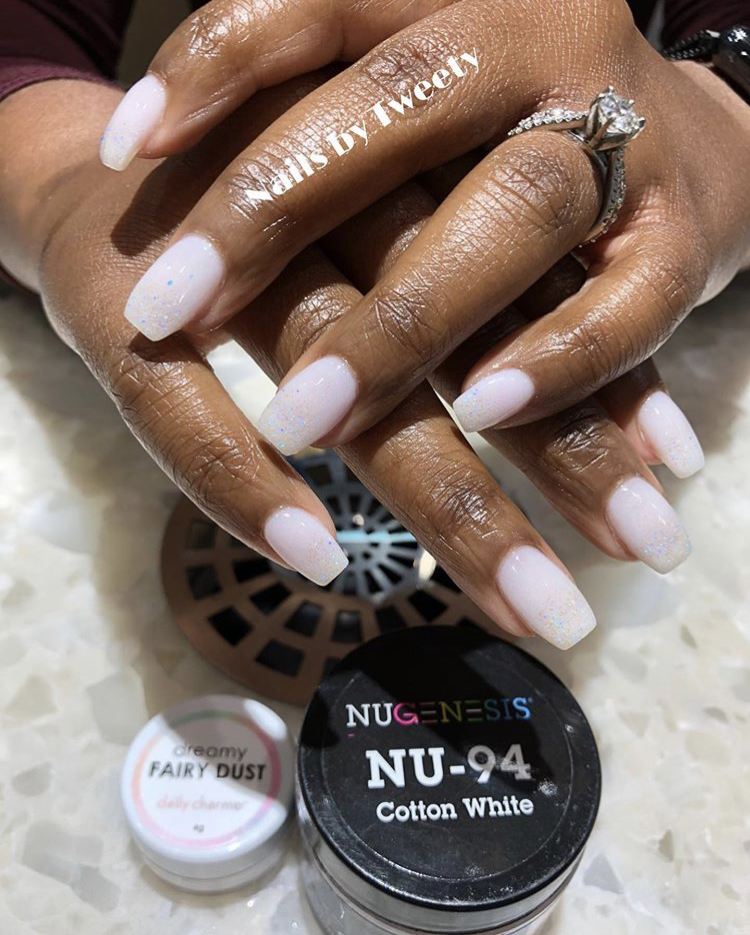 DP - NU-94 Cotton White and Dreamy Fairy Dust