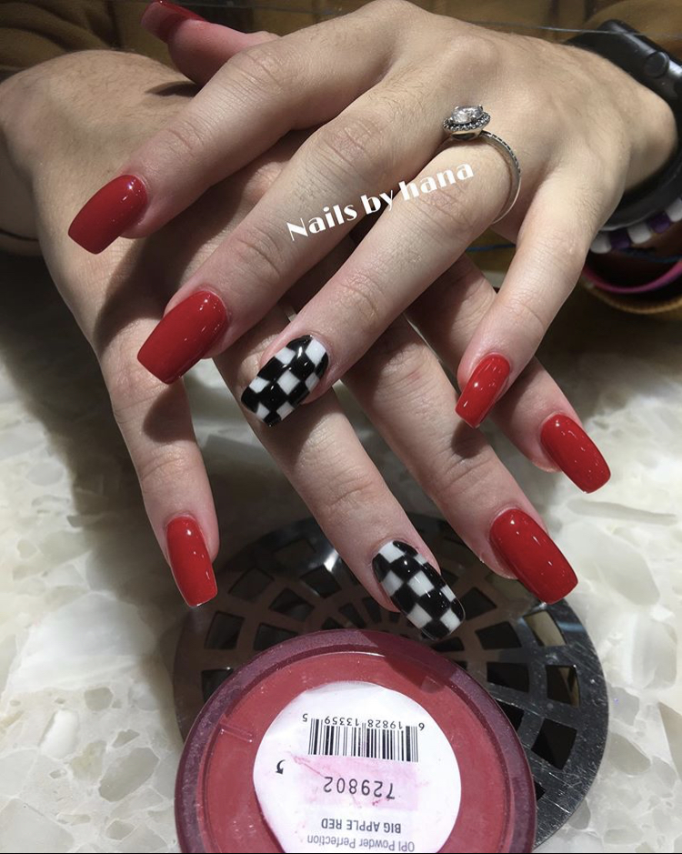 DP - N25 Big Apple Red - Checkers
